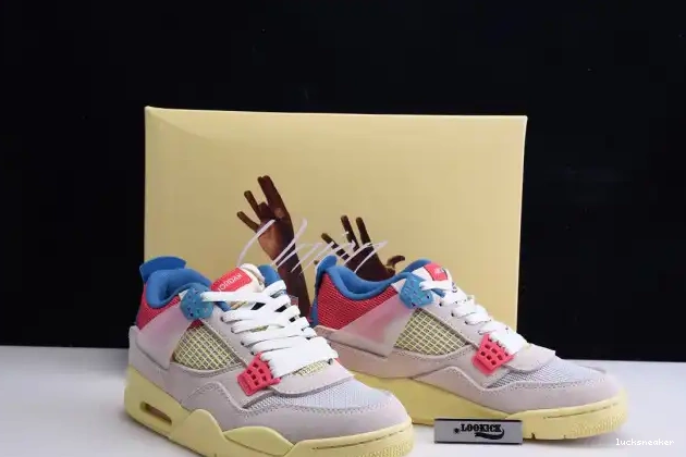 Rep LUCY Air Retro Union Jordan 4 DC9533-800 Ice Guava 0613